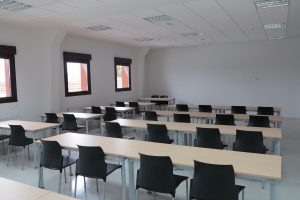 Empty classroom